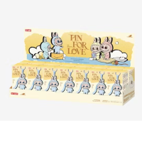 Set of 14 Pop Mart THE MONSTER POP MART PIN FOR LOVE