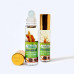 Thai green herbal oil for massage, relief of dizziness and headache, 12 pcs.