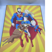 Custom SUPERMMAN FAMILY paint