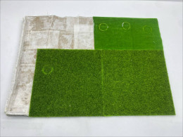 Handmade football field for board game