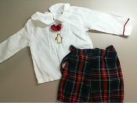 Children's suit, jacket and shorts