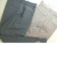 Set of 2 pairs of men's trousers, checkered