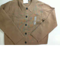 Brown button-down sweater Brown button-down sweater