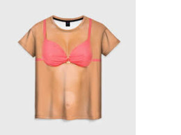 T-shirt with a picture for women