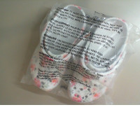 Rubber shoes for girls, with flowers