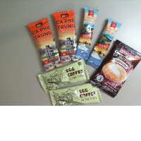 Set of 7 pack coffe from Vietnam. 3 in 1