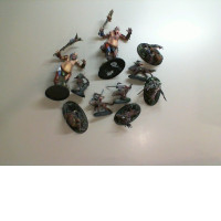 Set of 10 Goblins figurines