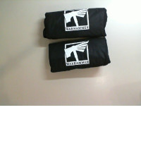 Set of 2 small black towels Set of 2 small black towels