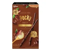  Glico Cocoa Nibs Pocky Dark Chocolate Biscuit Stick