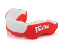 Set of 2 FAIRTEX Mouth Guard MG3 red