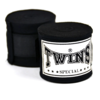 Set of 5 TWINS Special Handwraps CH5 Black