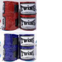 Set of 4 TWINS Special Handwraps CH5 (2 orange/2Blue)	