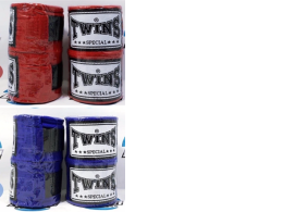 Set of 4 TWINS Special Handwraps CH5 (2 orange/2Blue)	