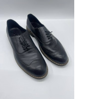 Black men's classic black shoes