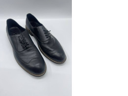 Black men's classic black shoes