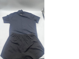 Black men's summer suit : polo and shorts Black men's summer suit : polo and shorts