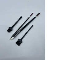 A set of cleaning brushes