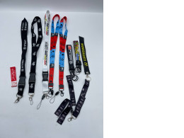 Set of souvenir ribbons for badges