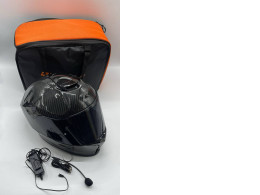 Motorcycle helmet with case