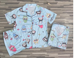 Pastel Magic labubu pattern pajamas Pastel Magic labubu pattern pajamas