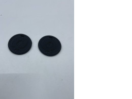 Set of 2 rubber cup pad