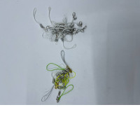 Set of laces for keychains Set of laces for keychains