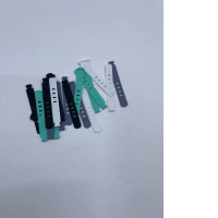 a set of rubber fasteners