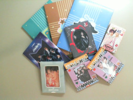 A set of photo cards featuring Korean pop stars A set of photo cards featuring Korean pop stars