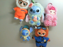 Set of 5 soft toys, Labubu