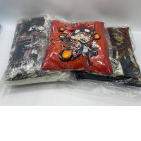 Set of 3 anime pillows