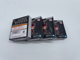 Set of 4 anime keychains