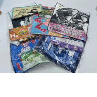 Set of anime towels