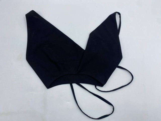 Women's black strapless top Women's black strapless top