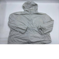 Mint green long sleeve hooded windbreaker