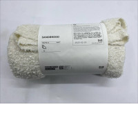 IKEA SANDBRODD Off White Throw