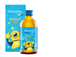 Set of 5 Mamarine Kids Omega 3 Original 120 ml.