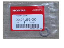 Set of 3 DRAIN PLUG WASHER HONDA GENUINE | 90407-259-000