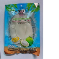 set of two sweet dried coconut sheets