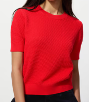 Cotton Popcorn Sweater