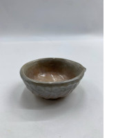 Glass, brown Japanese tea glass