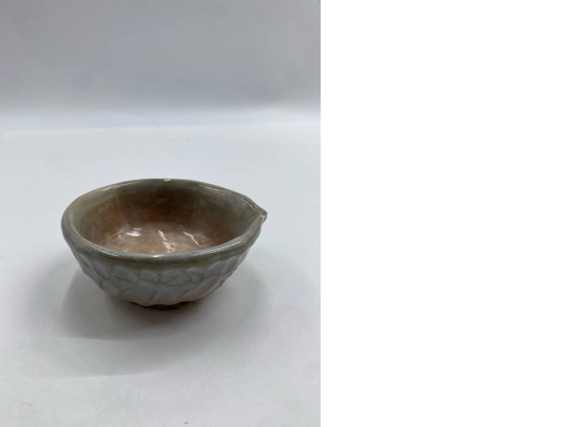 Glass, brown Japanese tea glass Glass, brown Japanese tea glass