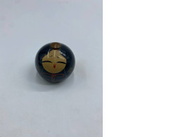 Vintage Japanese Kokeshi Wooden Ouchi-Nuri Hina Doll