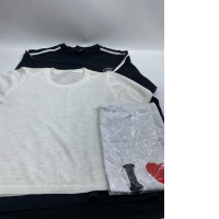 Set of 3 Women's short-sleeved round neck T-shirt 