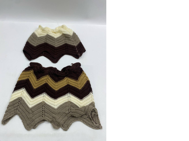 Set of 2 Women's cropped knitted tube top Set of 2 Women's cropped knitted tube top