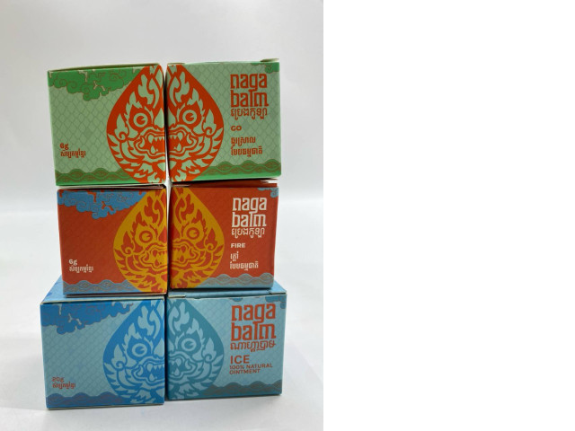 Set of 6 naga balm White balm Set of 6 naga balm White balm