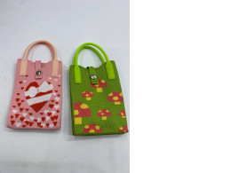 Set of 2 Small pink and green handbag Set of 2 Small pink and green handbag
