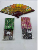 Set of Souvenir fan, Cambodian pattern 