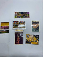 Set of 6 Cambodia souvenir postcard Set of 6 Cambodia souvenir postcard
