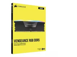 CORSAIR VENGEANCE RGB DDR5 128GB (64x2) 6400MHz 