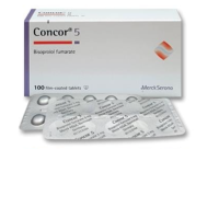 Set of 3 CONCOR cpr pell 5 mg blist 100 pce